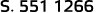 S. 551 1266