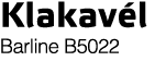 Klakav l Barline B5022